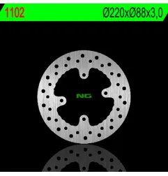 Disque de frein NG BRAKES rond fixe pour HONDA CR 80, CR 85, CRF 125, CRF 150 de 1996 à 2027