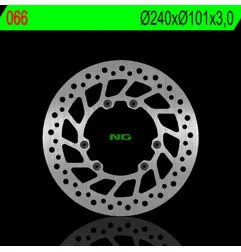 Disco de freno NG BRAKES redondo fijo para HM CRE 250 F, CRE 250 X, CRE 450, CREF 250, CREF 450 y HONDA CR 125, CR 250
