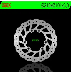 Disque de frein NG BRAKES pétale fixe pour HM CRE 250 F, CRE 250 X, CRE 450, CREF 250, CREF 450 et HONDA CR 125, CR 250