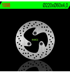 NG BRAKES Bremsscheibe rund starr für HONDA CR 125, CR 250 1997-2003