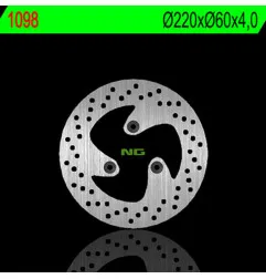 NG BRAKES Round Fixed Brake Disc for HONDA CR 125, CR 250 1997-2003