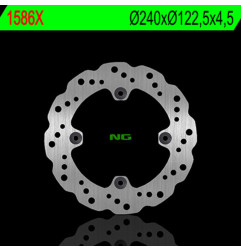 NG BRAKES Wave Fixed Brake Disc for HONDA CR 125, CR 250 1997-2003