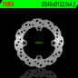 Disque de frein NG BRAKES pétale fixe pour HONDA CR 125, CR 250 de 1997 à 2003