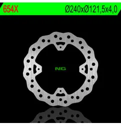 Disco de freno NG BRAKES ondulado fijo para HM CRE 250 F, CRE 450, CREF 450, MOTARD 450 y HONDA CR 125, CR 250, CRF 250