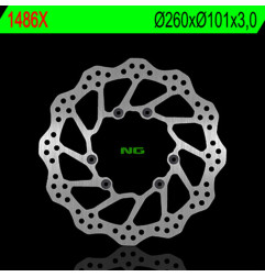 Disco de freno NG BRAKES ondulado fijo para HONDA CRF 250, CRF 250 RX ENDURO, CRF 450, CRF 450 RX ENDURO, CRF 450 X