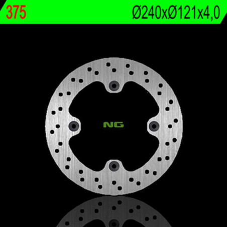 NG BRAKES Bremsscheibe rund starr für HONDA CR 500 und HM CRE 250 SM 1997-2002