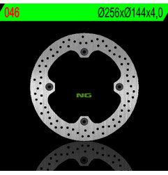 Disque de frein NG BRAKES rond fixe pour HONDA NX 650 DOMINATOR, XR 650 L de 1988 à 2012