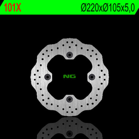 NG BRAKES Bremsscheibe Wave starr für HONDA FMX 650 FUNMOTO 2005-2006