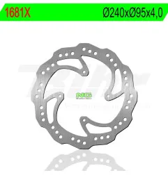 NG BRAKES Wave Fixed Brake Disc for HUSQVARNA TC 85, KTM SX 85 and GAS GAS MC 85 2014-2027
