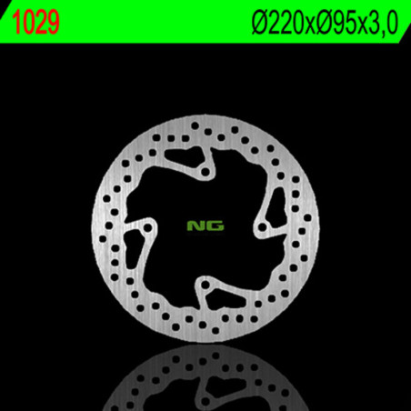 Disque de frein NG BRAKES rond fixe pour KTM SX 85 et HUSQVARNA TC 85 de 2003 à 2016