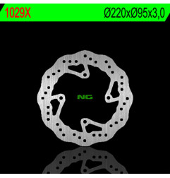 Disco de freno NG BRAKES ondulado fijo para KTM SX 105, SX 85 de 2004 a 2012