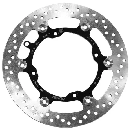 BREMBO Serie Oro Round Floating Brake Disc for HUSQVARNA CR 125, CR 250, SMS 125, TC 250, TC 450 1990-2014