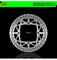 Disque de frein NG BRAKES rond fixe pour HUSQVARNA CR 125, SMS 125, TC 250, TC 450, TE 250 I.E 4T de 1995 à 2014