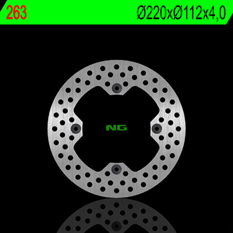 Disco de freno NG BRAKES redondo fijo para HUSQVARNA CR 125, CR 250, TC 570, TE 125, TE 410 de 1995 a 2013