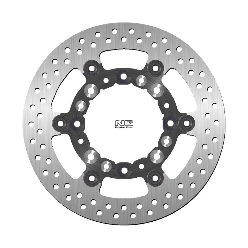Disque de frein NG BRAKES rond flottant pour KAWASAKI KDX 125 SR, KDX 200, KX 125, KX 250, KX 500 et SUZUKI RMZ 250 Disque de frein NG BRAKES rond flottant pour KAWASAKI KDX 125 SR, KDX 200, KX 125, KX 250, KX 500 et SUZUKI RMZ 250