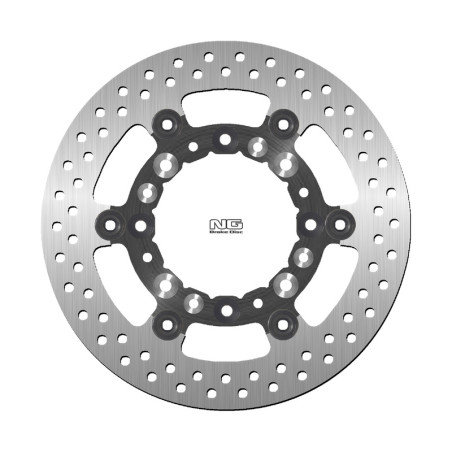 Disque de frein NG BRAKES rond flottant pour KAWASAKI KDX 125 SR, KDX 200, KX 125, KX 250, KX 500 et SUZUKI RMZ 250