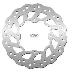 Disque de frein NG BRAKES pétale fixe pour KAWASAKI KLX 450, KX 125, KX 250, KXF 250, KXF 450 de 2006 à 2019