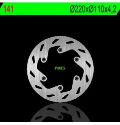 Disco de freno NG BRAKES redondo fijo para KTM EGS 250, GS 250, LC4 640, SXC 625 y HUSABERG FC 501, FC 600, FE 501, FE 600