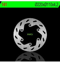 NG BRAKES Bremsscheibe rund starr für KTM EGS 250, GS 250, LC4 640, MX 300, SXC 625 und HUSABERG FC 501, FC 600, FE 501, FE 600