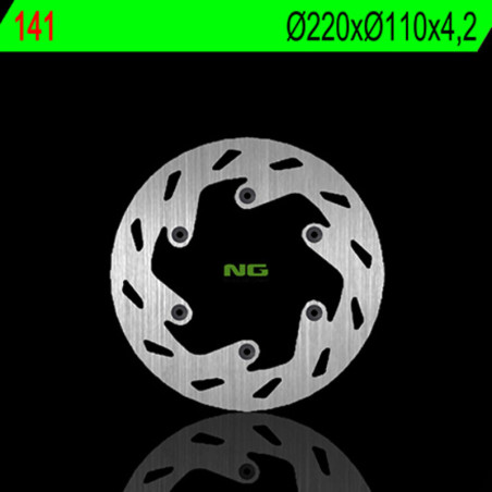 Disque de frein NG BRAKES rond fixe pour KTM EGS 250, GS 250, LC4 640, SXC 625 et HUSABERG FC 501, FC 600, FE 501, FE 600