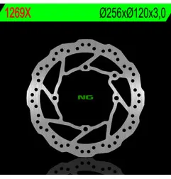 Disque de frein NG BRAKES pétale fixe pour SHERCO SEF 250, SEF 300, SEF 450, SER 250, SER 300 de 2014 à 2022