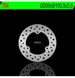 Disque de frein NG BRAKES rond fixe pour SUZUKI RM 80, RM 85 de 1980 à 2004
