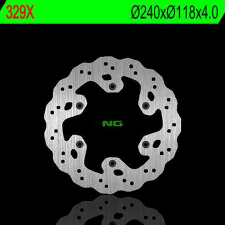 NG BRAKES Wave Fixed Brake Disc for SUZUKI DR-Z 400 SM, RM 125, RM 250 1976-2017