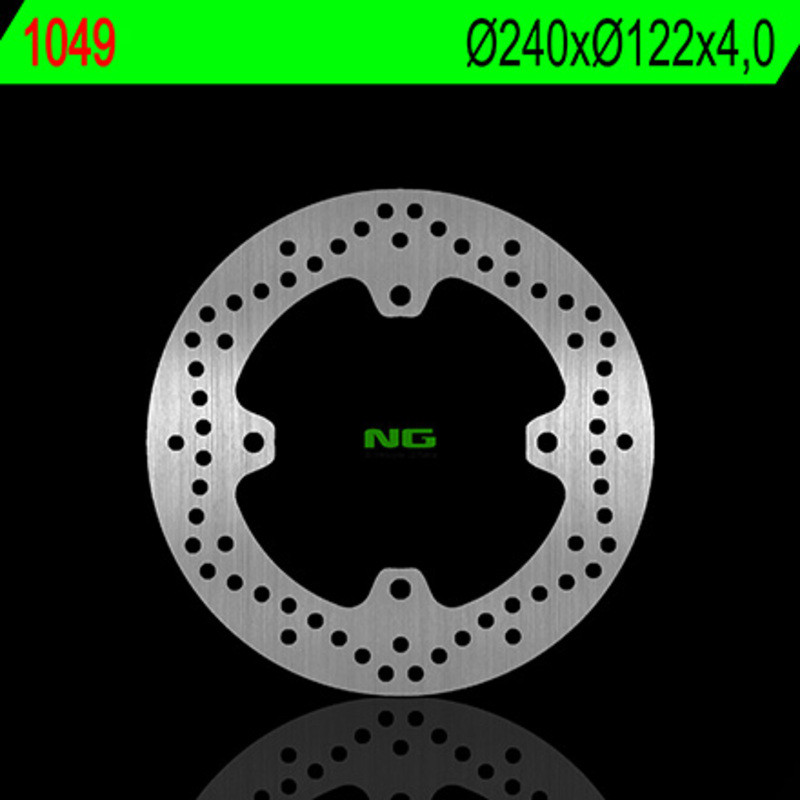 Disque de frein NG BRAKES rond fixe pour SUZUKI RMZ 250, RMZ 450 de 2005 à 2027