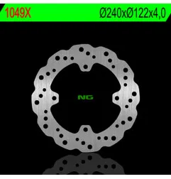 Disque de frein NG BRAKES pétale fixe pour SUZUKI RMZ 250, RMZ 450 de 2005 à 2027