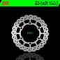 NG BRAKES Wave Fixed Brake Disc for YAMAHA WR 250, WRF 400, YZ 125, YZ 250, YZF 400 1990-2000