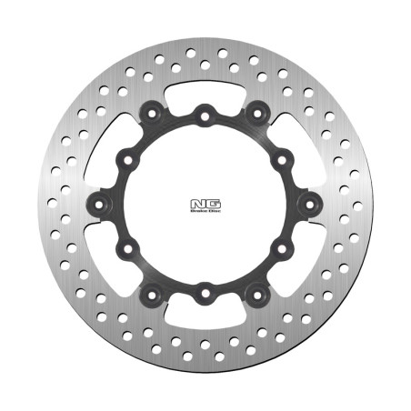 Disque de frein NG BRAKES rond flottant pour YAMAHA WRF 250, WRF 450, YZ 125, YZF 250 et SUZUKI DR 350, DR 350 SE, RM 250