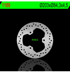 NG BRAKES Round Fixed Brake Disc for YAMAHA XG 250 TRICKER 2005