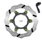 NG BRAKES Wave Floating Brake Disc for HONDA CRF 250, CRF 250 X, CRF 450, CRF 450 RX ENDURO, CRF 450 X 2004-2025