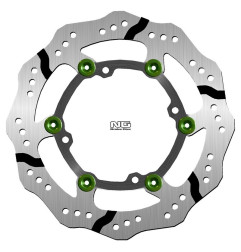 NG BRAKES Bremsscheibe Wave schwimmend für HUSQVARNA CR 125, TC 450, TE 250 I.E 4T, TE 510 I.E, WR 125 2002-2014