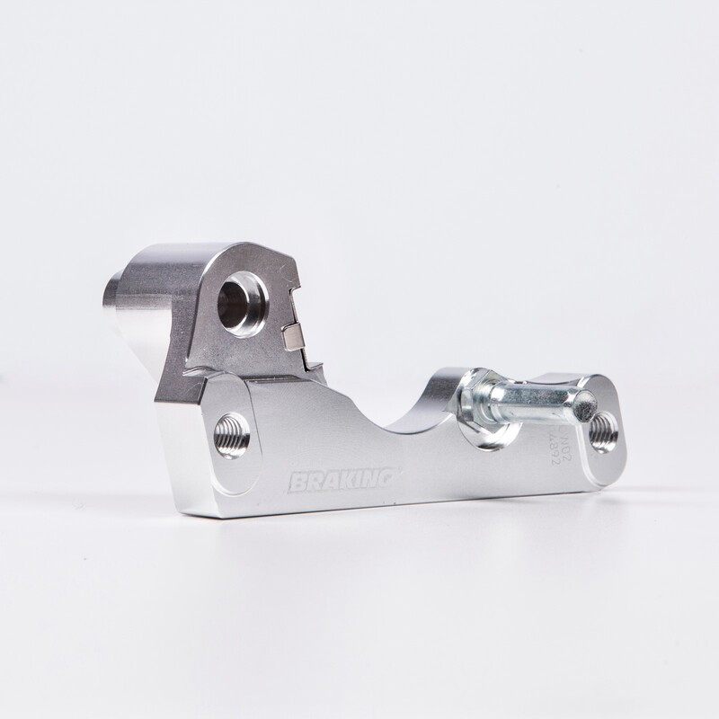 BRAKING relocation bracket for Ø260-270mm oversize brake disc for SUZUKI RMZ 250, KAWASAKI KXF 250 and HM CRE 125 2000-2027