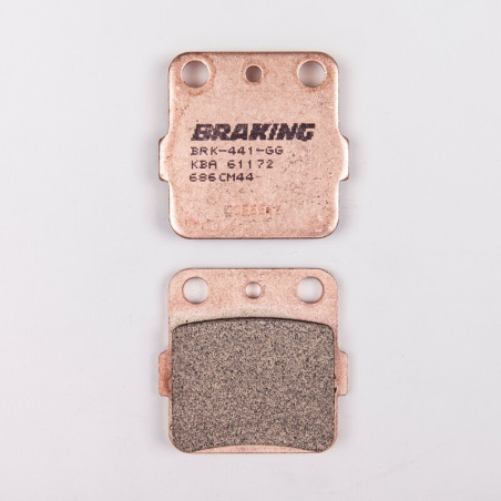 BRAKING Off-Road/ATV Sintered Metal Brake pads for KAWASAKI KX 100, KX 65 and HONDA CRF 150, TRX 300 EX SPORTRAX 2WD 1989-2027