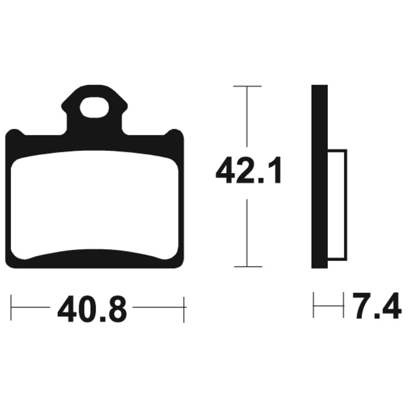 Pastillas de freno TECNIUM Sinterizadas para KTM FREERIDE 250, FREERIDE 250 F, FREERIDE 350, SX 85 y HUSQVARNA TC 85