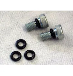 Pieza de recambio - TORNILLO O-RING BLEED KAYABA para YAMAHA YZ 250, KAWASAKI KX 85, BETA RX 300 y SHERCO SE 125 de 1974 a 2027