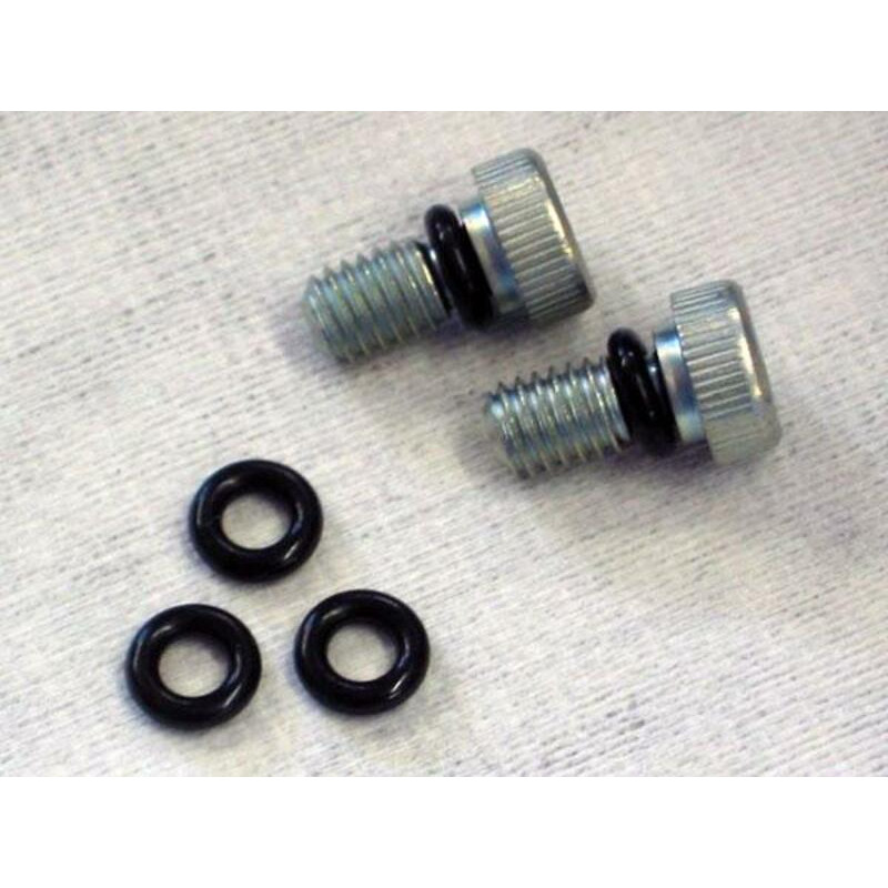 Pieza de recambio - TORNILLO O-RING BLEED KAYABA para YAMAHA YZ 250, KAWASAKI KX 85, BETA RX 300 y SHERCO SE 125 de 1974 a 2027