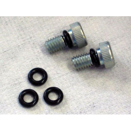 Pièce détachée - JOINT TORIQUE VIS PURGE KAYABA pour YAMAHA YZ 250, KAWASAKI KX 85, BETA RX 300 et SHERCO SE 125 de 1974 à 2027