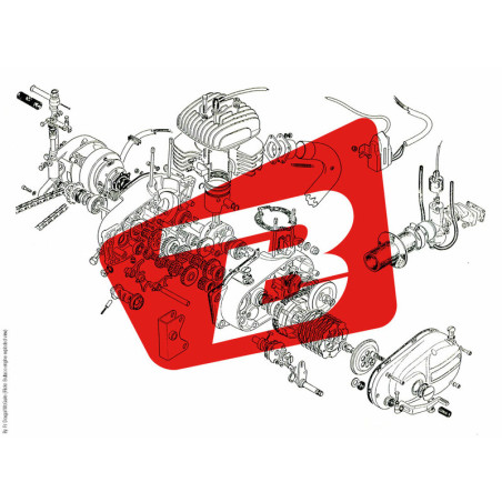 Pièce détachées KAYABA vis de purge pour YAMAHA WRF 250, TM RACING MX 125, SHERCO SE 125 et BETA RR 125 de 2006 à 2027