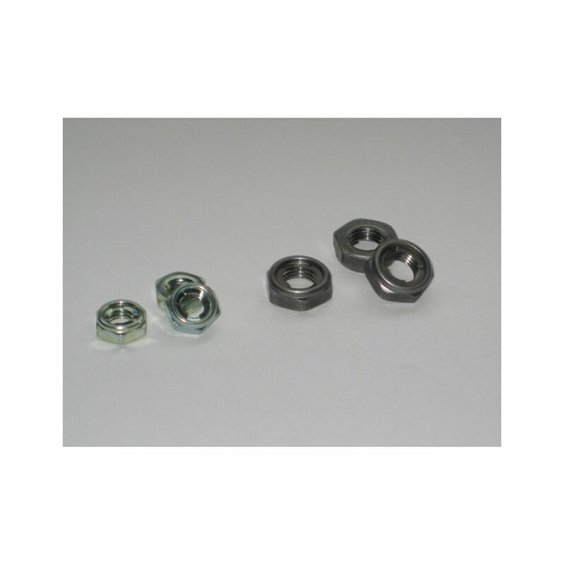 Pièce détachée - Ecrou de compression/détente KYB 6mm plat KAYABA pour YAMAHA, TM RACING, BETA et SHERCO de 2001 à 2027