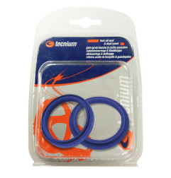 Kit retén + guardapolvos TECNIUM horquilla Blue Label - Showa 37x50,4x11 para HONDA CR 80, CR 85, CRF 150, CRF 230, NX 250