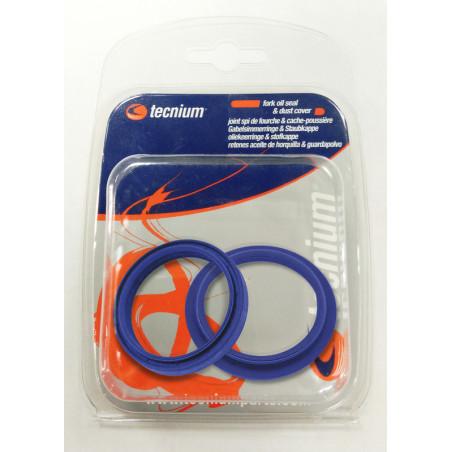 TECNIUM Blue Label Fork Oil Seal & Dust Cover - KYB 48 for TM RACING, YAMAHA, KAWASAKI and HUSQVARNA 1997-2022