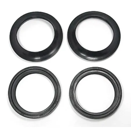 TECNIUM Fork Oil Seals & Dust Covers - 33x46x11 mm for KAWASAKI KX 65, SUZUKI RM 65 and HONDA CR 80 1985-2027