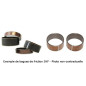 Bague de friction intérieure INNTECK fourche KYB Ø46mm pour YAMAHA WR 125, YZ 125, YZ 250 et KAWASAKI KX 125, KX 250, KX 500