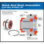 Cabeza de vástago de amortiguador ALL BALLS 46x16 para KAWASAKI KLX 450, BETA RR 125, HONDA CR 125 y YAMAHA YFZ 450