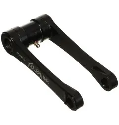 Kit de rabaissement de selle KOUBALINK (25.4 mm) noir pour HUSQVARNA FE 350, KTM SXF 250 et GAS GAS MCF 250 de 2011 à 2025