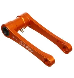 Kit de rabaissement de selle KOUBALINK (25.4 mm) orange pour HUSQVARNA FE 350, KTM SXF 250 et GAS GAS MCF 250 de 2011 à 2025
