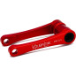 Kit de rabaissement de selle KOUBALINK (25.4 mm) rouge pour HUSQVARNA FE 350, KTM SXF 250 et GAS GAS ECF 350 de 2011 à 2025